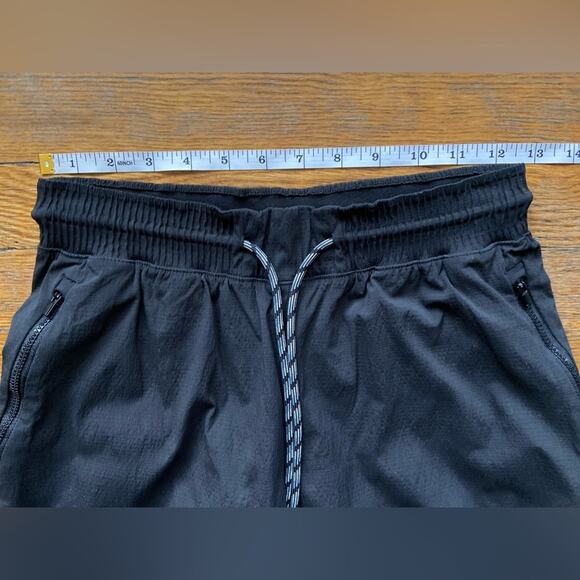 ATHLETA Black Nylon Joggers sz 0 - Picture 10 of 14